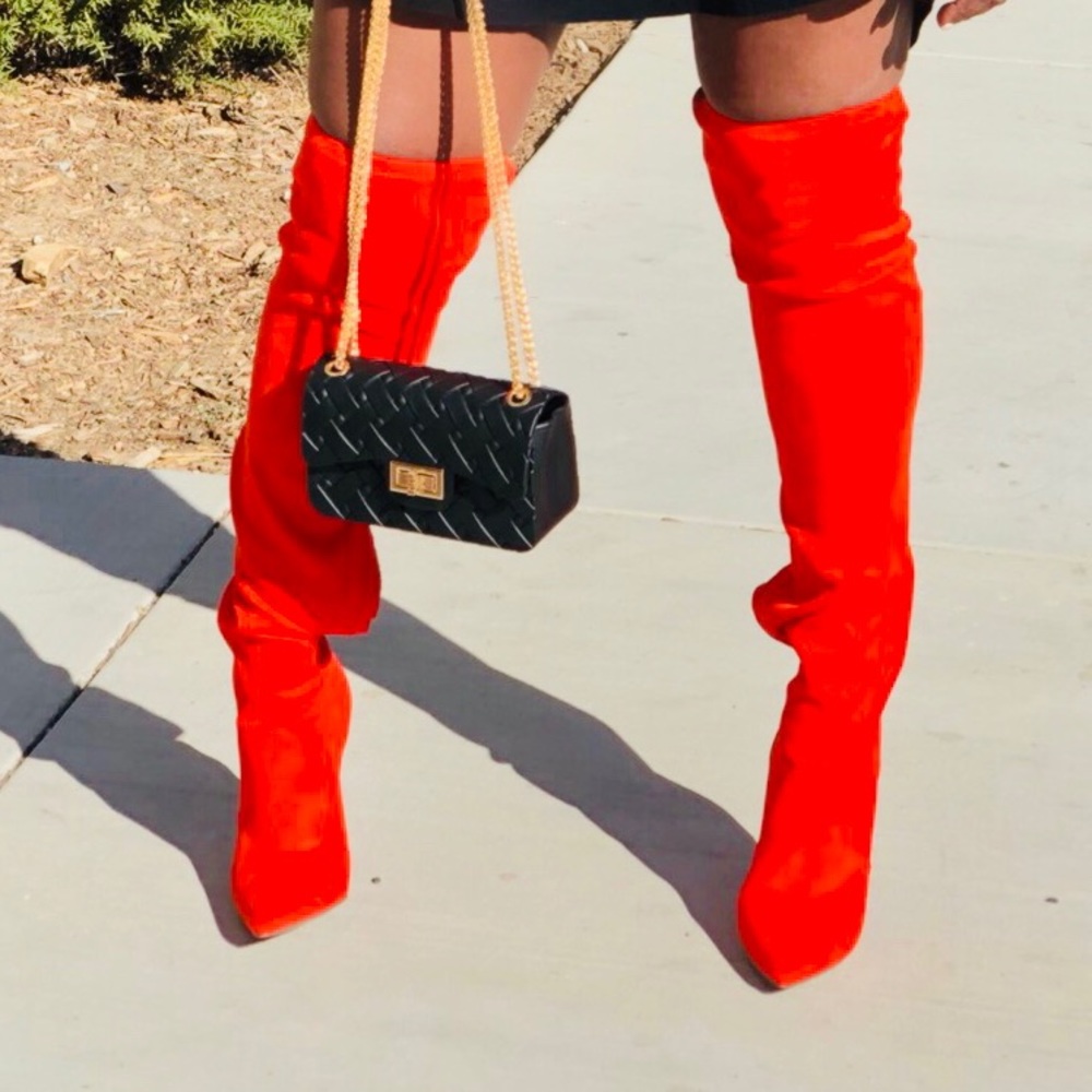 Knee high boots